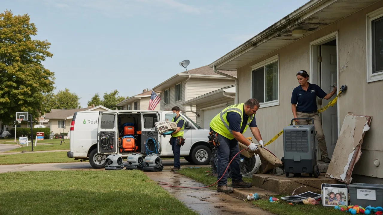 Water Damage Restoration in Deep River, IA near me
